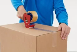 Packtejp TESA 4089 Klar, PP/naturgummi, 50mm x 66m, 6/FP