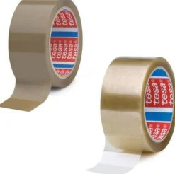 Packtejp TESA 4089 Klar, PP/naturgummi, 50mm x 66m, 6/FP