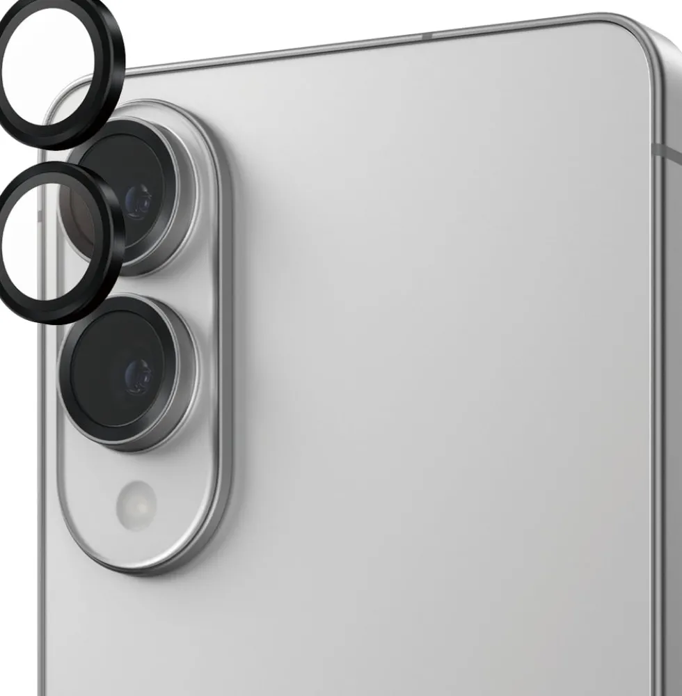 PanzerGlass Hoops Black Camera Lens Samsung S25 Edge