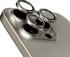 PanzerGlass Hoops Camera iPhone 15 Pro 15 Pro Max Natural Ti