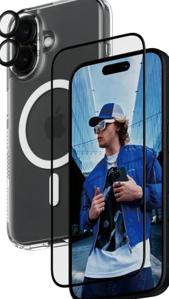 PanzerGlass iPhone 16 3-in-1 Protection Bundle
