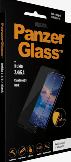 PanzerGlass Nokia 3.4/5.4 (CF), Black