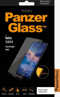 PanzerGlass Nokia 3.4/5.4 (CF), Black