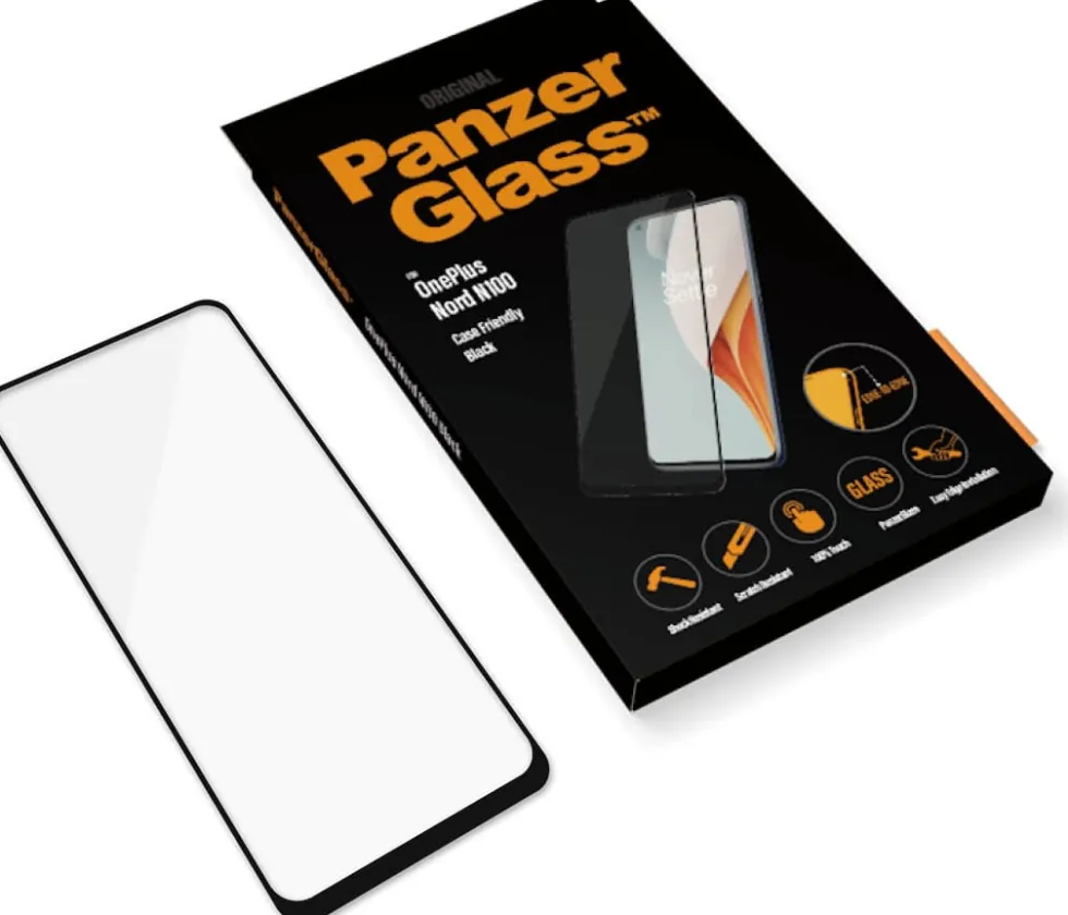 PanzerGlass OnePlus Nord N100 (CF), Black