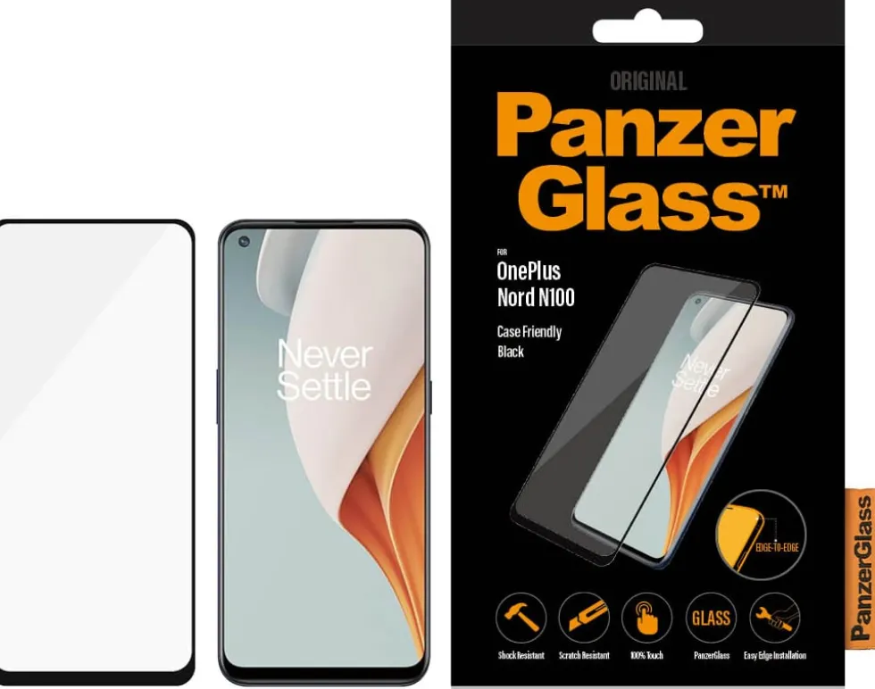 PanzerGlass OnePlus Nord N100 (CF), Black