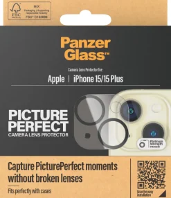 PanzerGlass PicturePerfect for iPhone 15/15 Plus Black