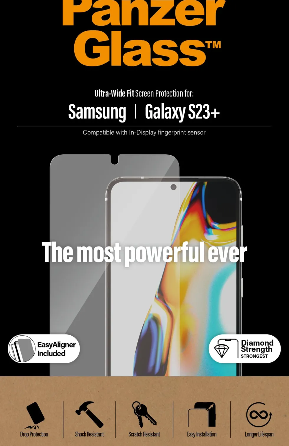 PanzerGlass Samsung Galaxy S23+ UWF AB wA