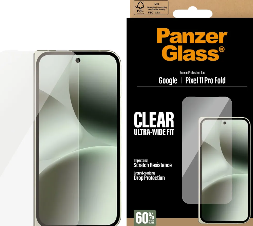 PanzerGlass Screen Protector Google Pixel 11 Pro Fold (sub-s