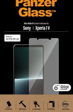 PanzerGlass Screen Protector Sony Xperia 1 V Ultra Wide Fit