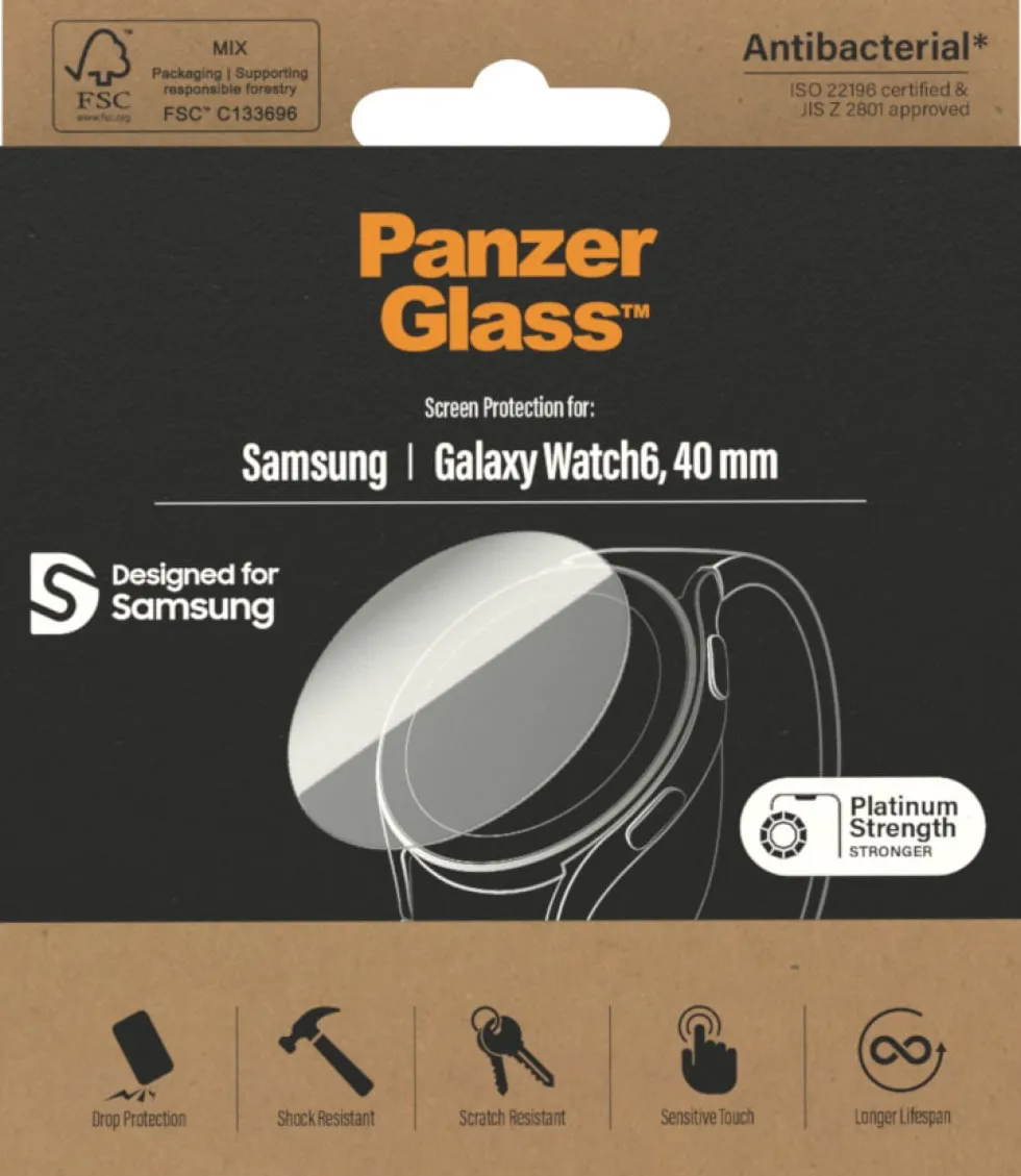 PanzerGlass Screen Protector Galaxy Watch 6 40mm