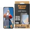 PanzerGlass - Skärmskydd för mobiltelefon - ultrabred passning