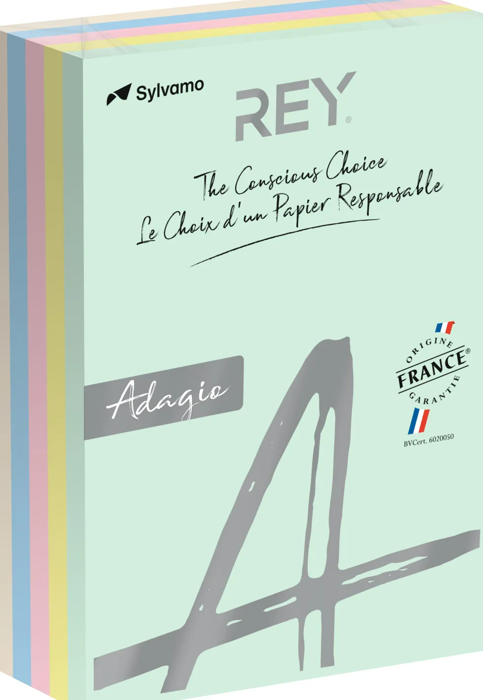 Papper A4 80g pastel 500/fp