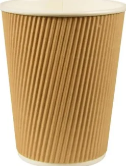 Pappersbägare PURE 20cl RippleWall 25/fp