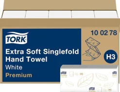 Pappershandduk TORK Premium H3, 2-lag, vit, 3000/FP