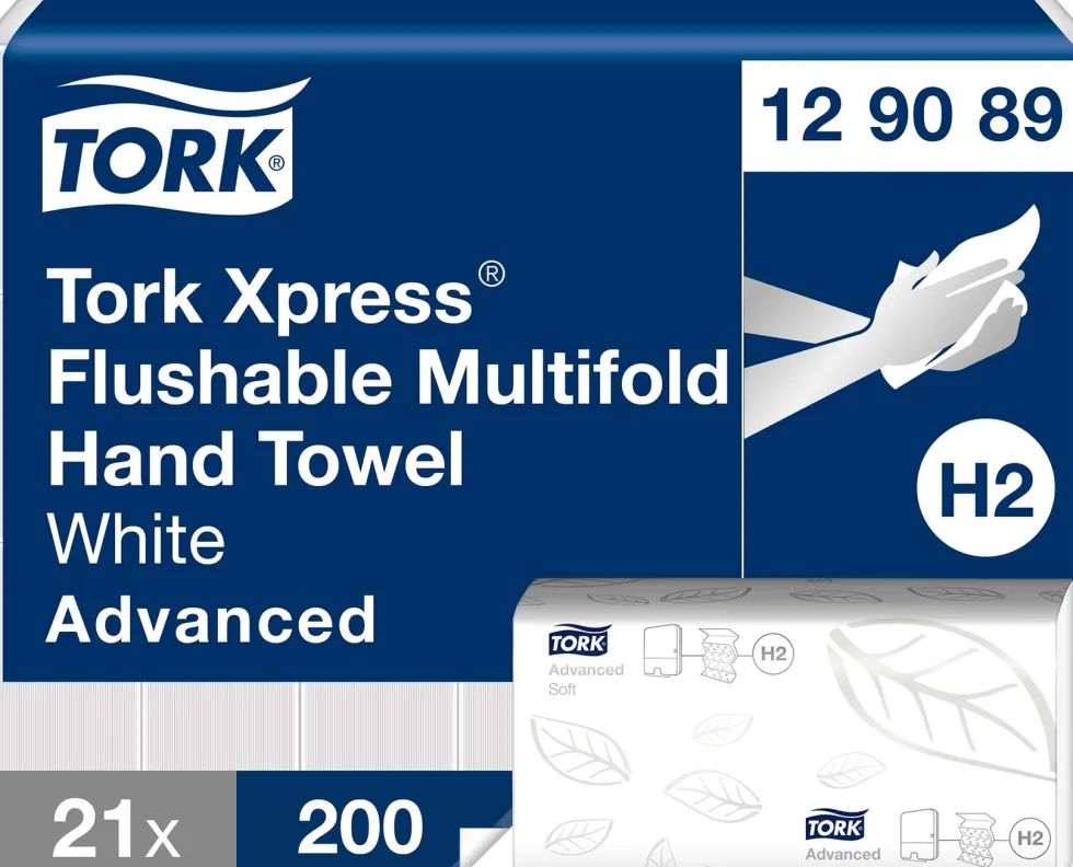 Pappershandduk TORK Xpress Advanced H2, spolbar, 4200/FP