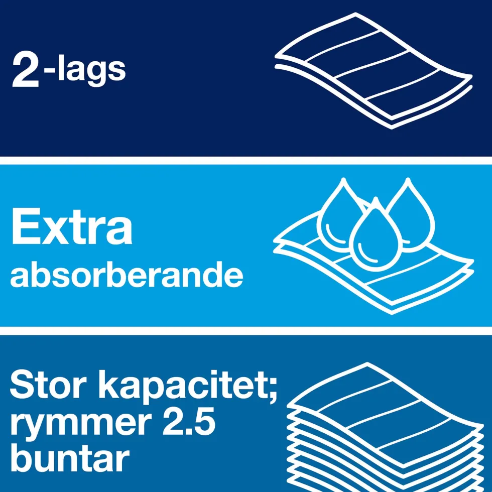 Pappershandduk TORK Xpress Premium H2, soft, blå dekor, 2310/fp
