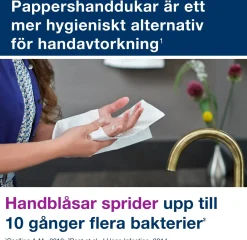 Pappershandduk TORK Xpress Premium H2, soft, blå dekor, 2310/fp