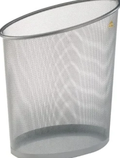 Papperskorg ALBA 20L silver