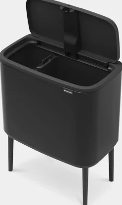 Papperskorg BRABANTIA Bo Touch 11+23L sv