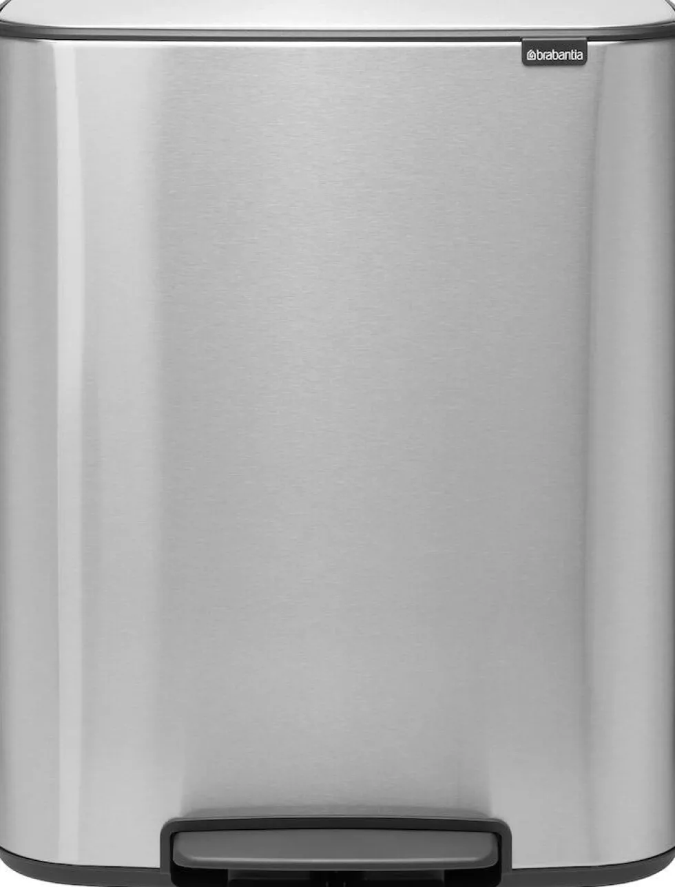 Papperskorg BRABANTIA Pedal Bo 60L matt