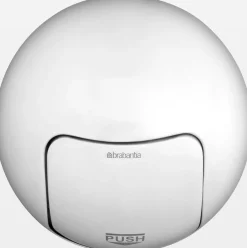 Papperskorg Brabantia Push Bin 60L, matt rostfritt stål