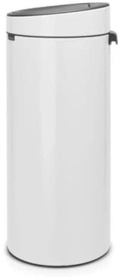 Papperskorg BRABANTIA Touch Bin 30L vit