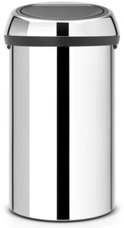 Papperskorg BRABANTIA Touch Bin 60L stål