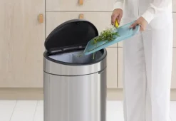 Papperskorg BRABANTIA Touch Bin New 40L
