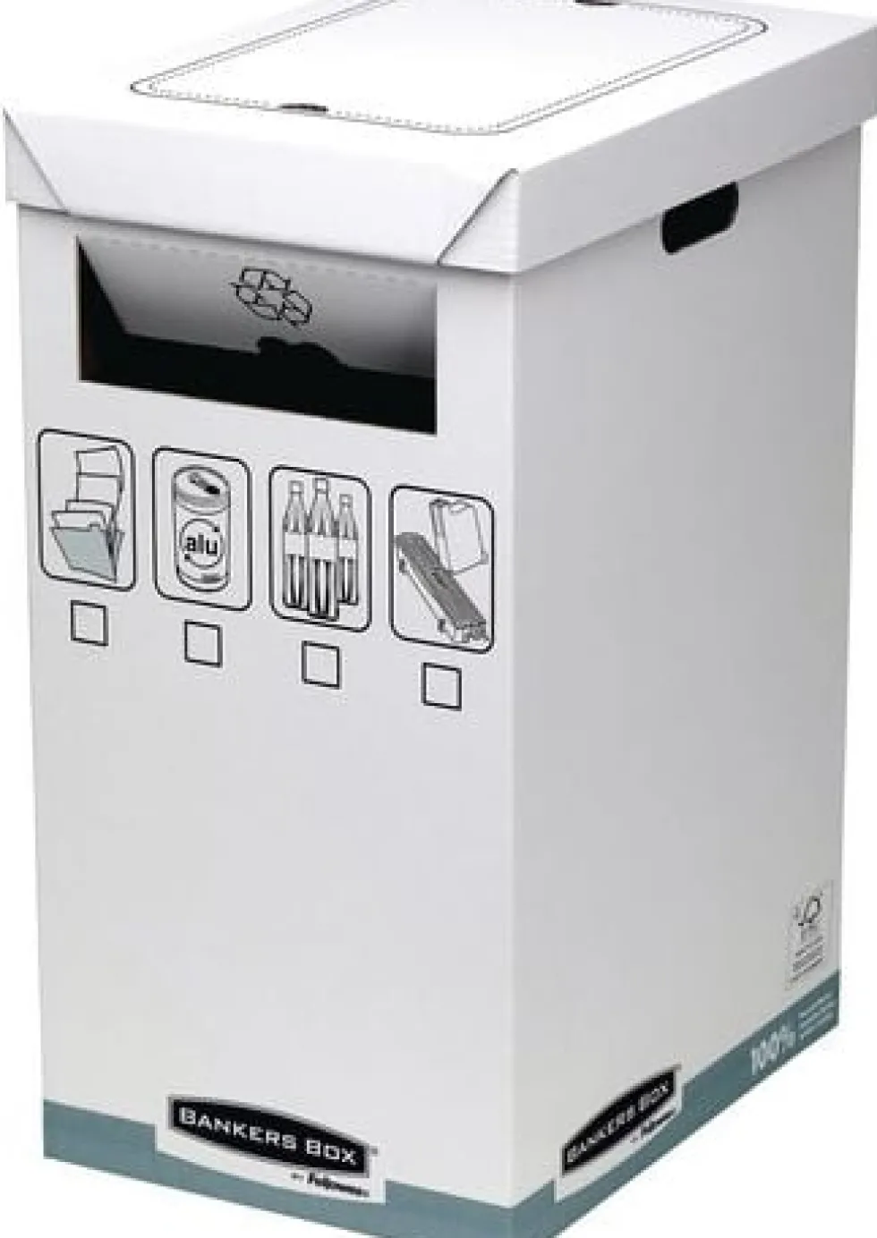 Papperskorg FELLOWES R-kive 90L 5/fp