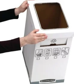 Papperskorg FELLOWES R-kive 90L 5/fp