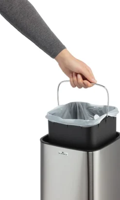 Papperskorg med sensor NO TOUCH 6L