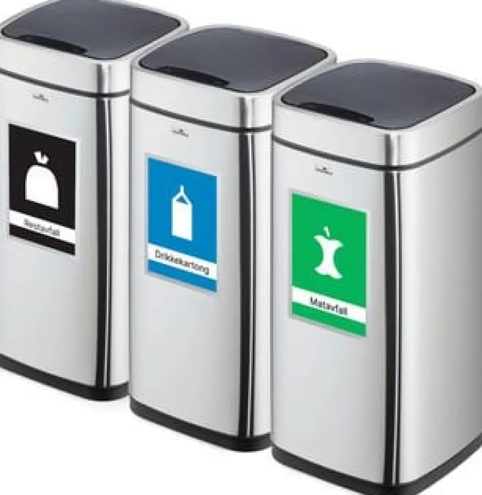 Papperskorg med sensor NO TOUCH 21L