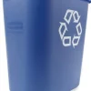 Papperskorg RUBBERMAID blå 26,6L