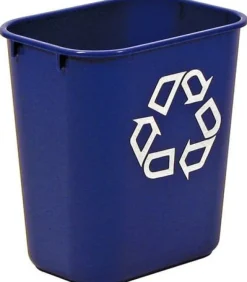 Papperskorg RUBBERMAID blå 13L