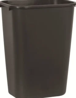 Papperskorg RUBBERMAID svart 39L