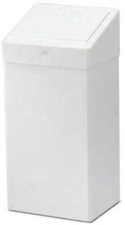 Papperskorg TORK vit 50L