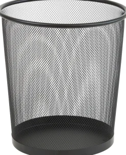 Papperskorg trådmetall svart, 35cm, 18L
