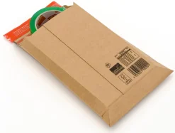 Pappkuvert COLOMPAC A5 185x270x50mm brun