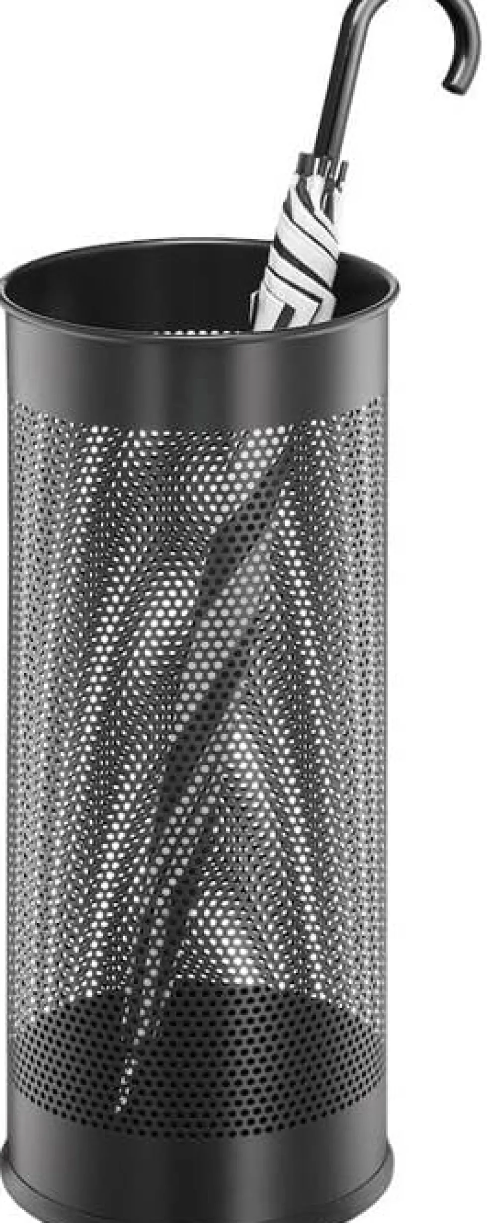 Paraplyställ stål Svart