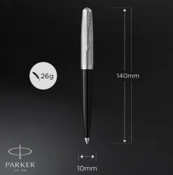 Parker 51 Black Ballpen M, black