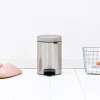 Pedalhink BRABRANTIA NewIcon 3L Matt stål