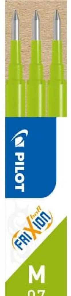 Pennpatron Gelbläck PILOT Frixion 0,7mm Ljusgrön 3/FP
