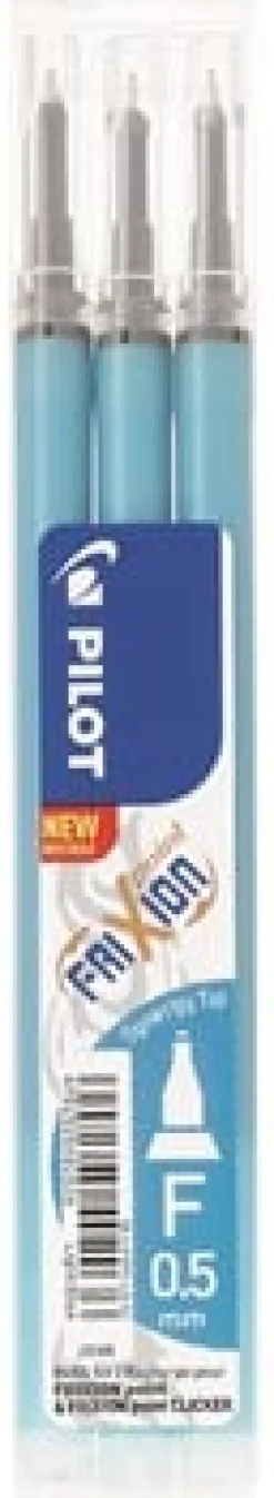 Pennpatron Gelbläck PILOT Lj.blå 3-pack Frixion Point