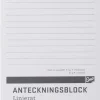 Perforerade Block A5, linjerat, 100bl