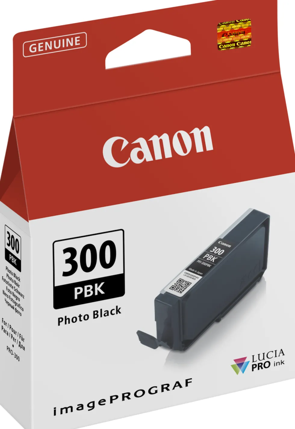 PFI-300 PBK PRO series Photo Black ink tank