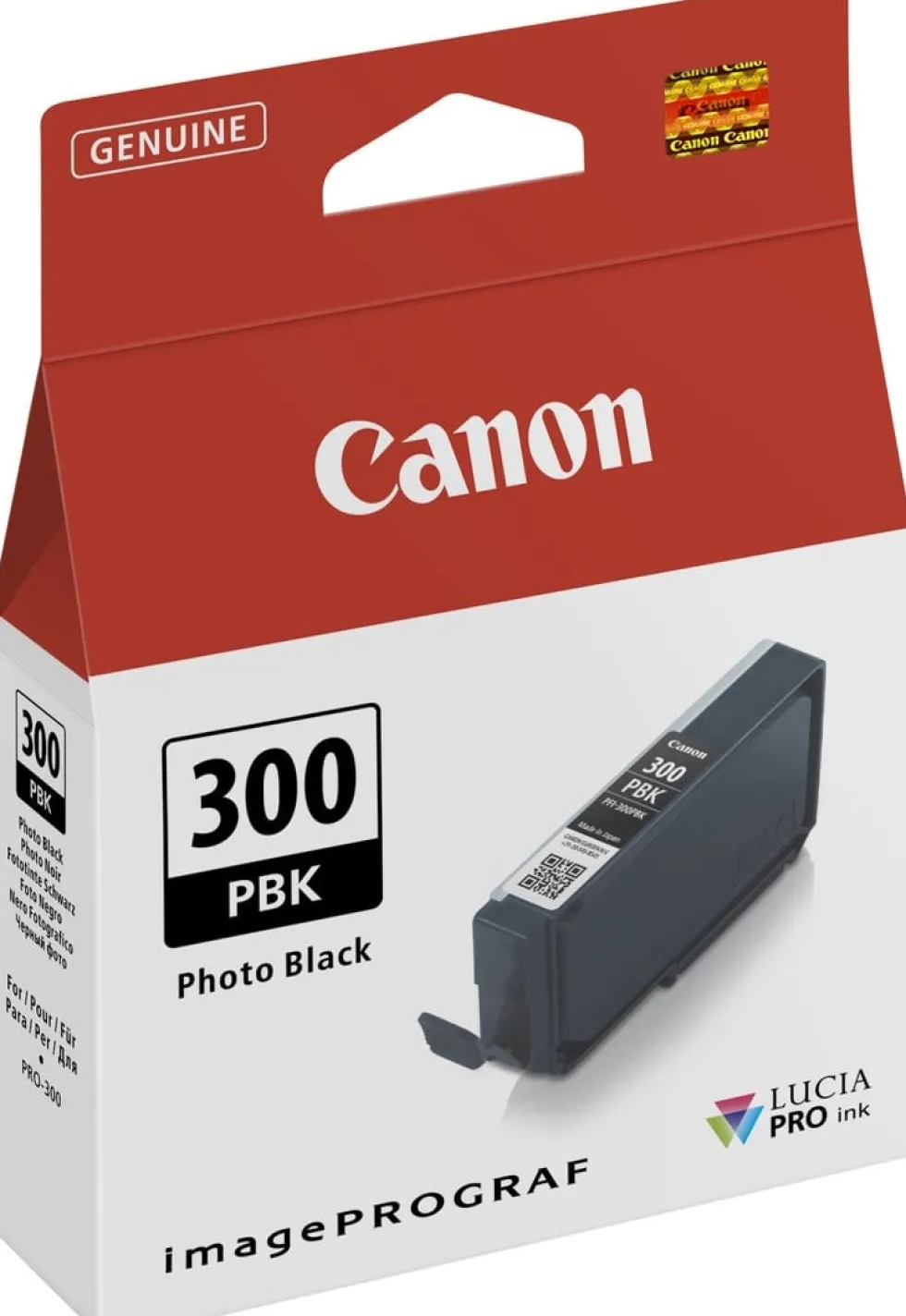 PFI-300 PBK PRO series Photo Black ink tank
