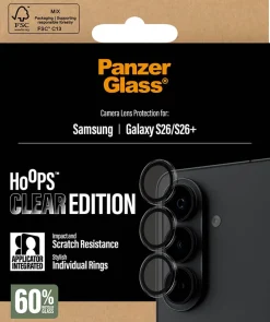 PG Hoops Camera Lens Protector Transparent Galaxy S26 Pr