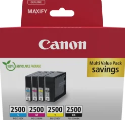 PGI-2500 BK/C/M/Y ink cartridge value-pack