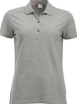 Pikétröja CLIQUE 028246 dam gråmel 2XL