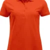 Pikétröja CLIQUE 028246 dam orange XS